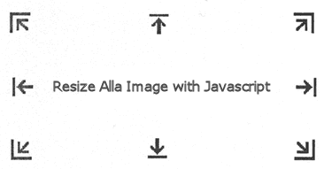 Resize all image with Javascript